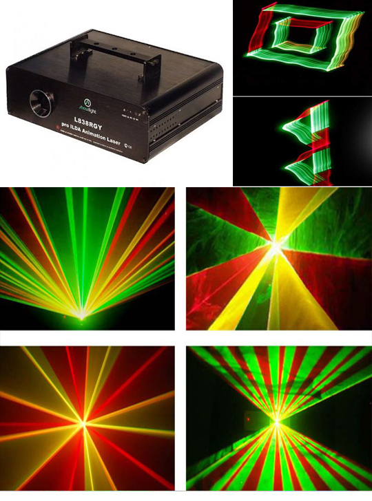 Анимационный 3D лазер Showlight L838RGY