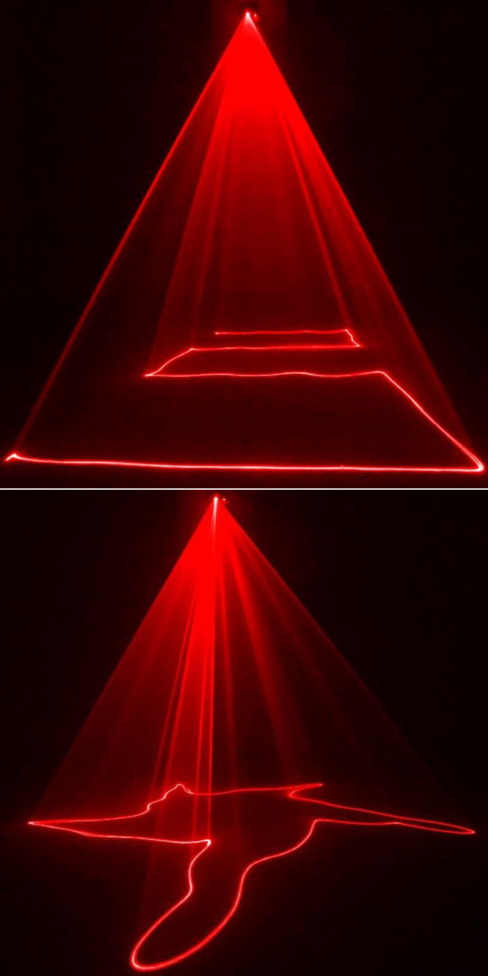 Красный лазер