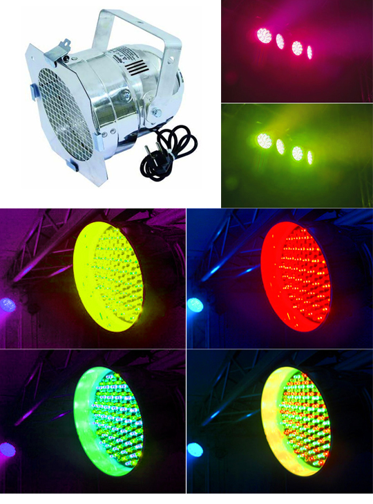 Светодиодный прожектор EUROLITE LED PAR-56 RGB spot