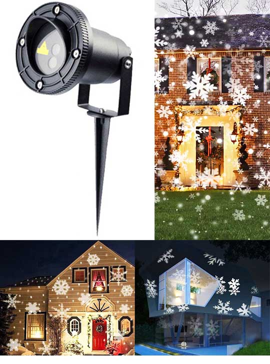 Лазерный прожектор для улицы новогодний купить