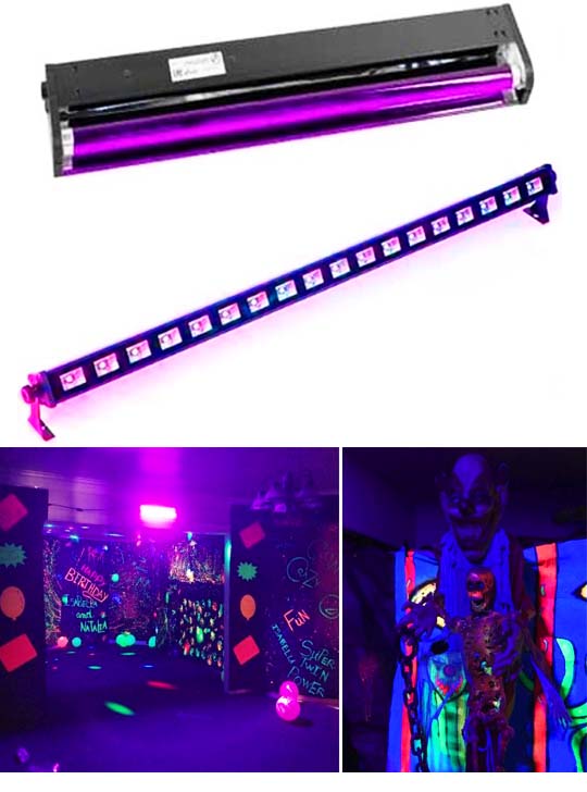 Ультрафиолетовая лампа для домашних дискотек PRO