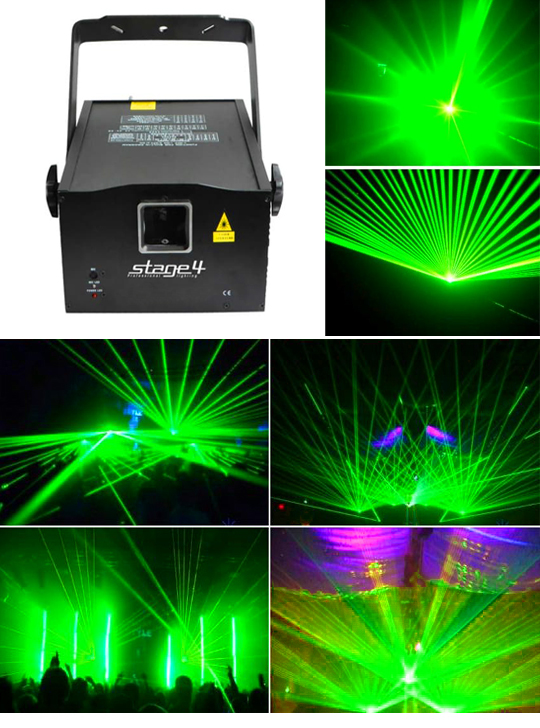 Лазерный проектор для шоу STAGE 4 GRAPH SD 150G