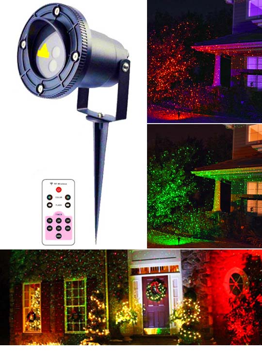 Уличная светодиодная подсветка Supermax RG Static - проектор (светильник) цветомузыка