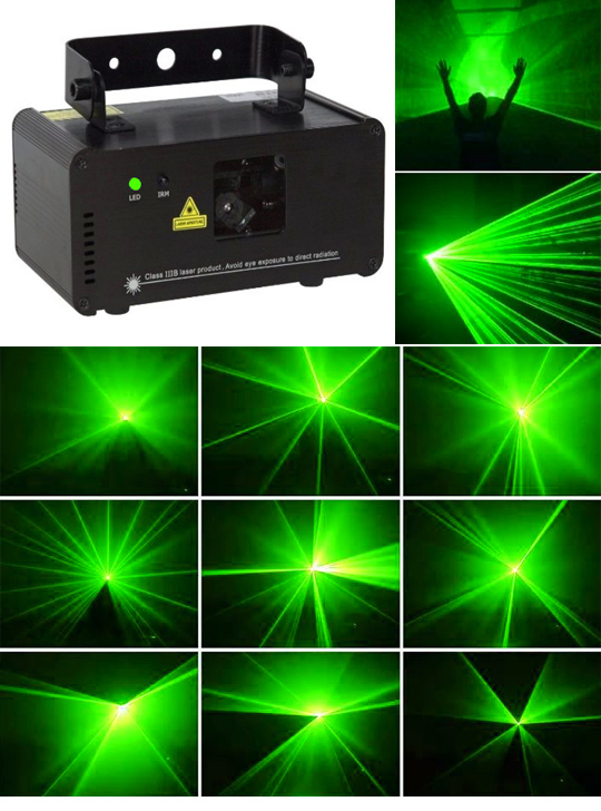 Зеленый лазер для сельского клуба