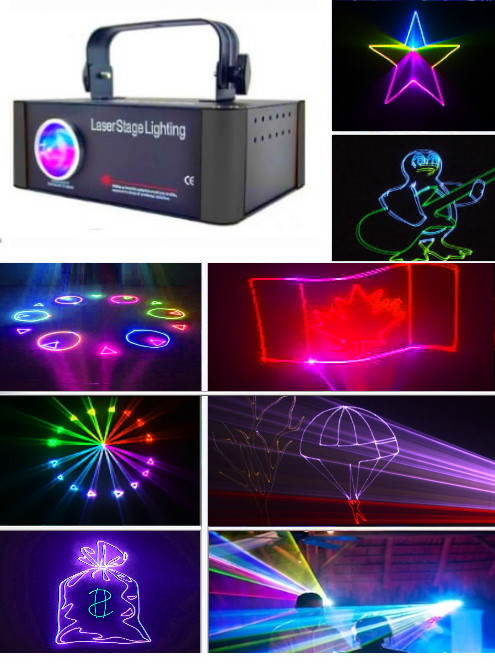    x-laser show rgv