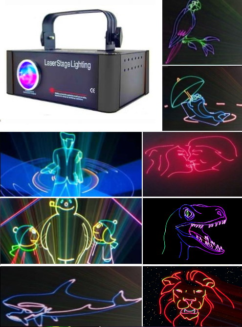 Анимационный лазер