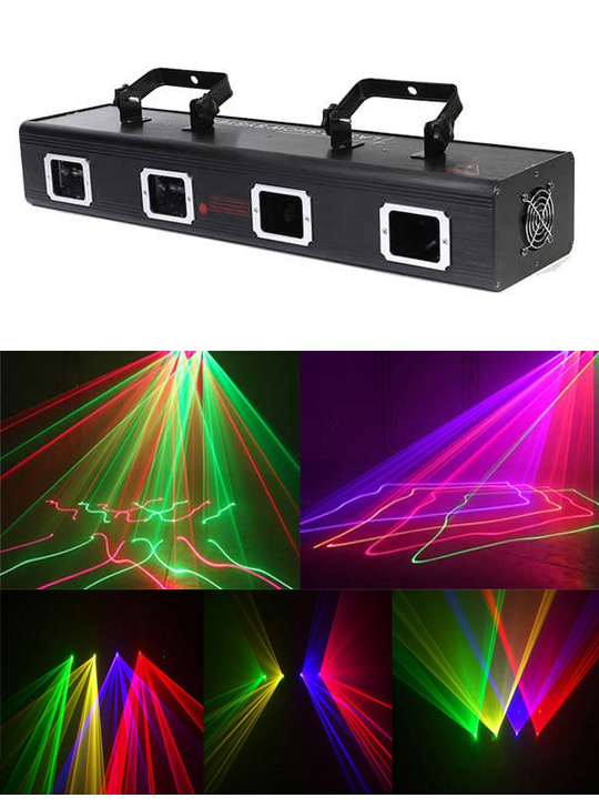 Лазерный проектор для театра RGB