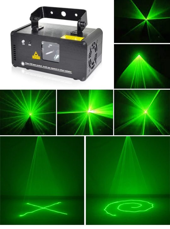 Зеленый лазер для Дома культуры
