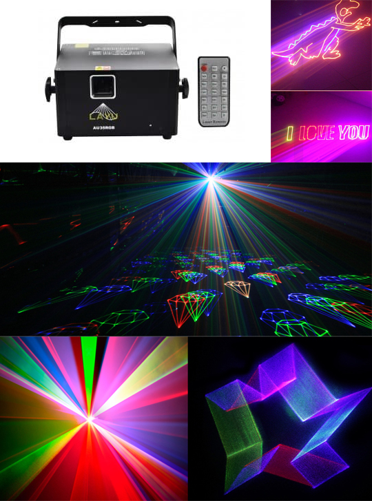 Лазерный проектор LAYU AP25RGB