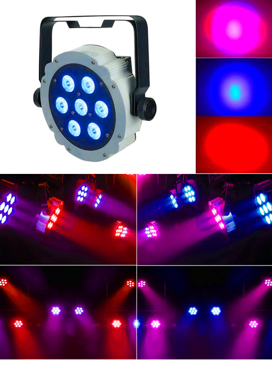 Светодиодный прожектор Showtec Compact Par 7 Tri RGB