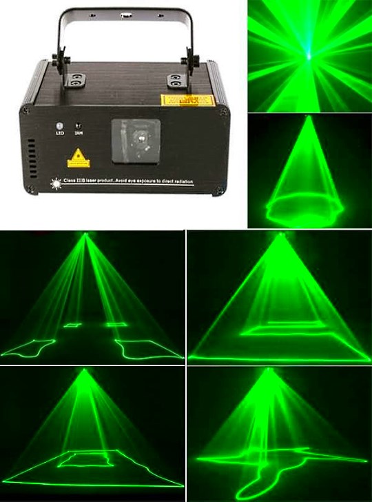 Зеленый лазер