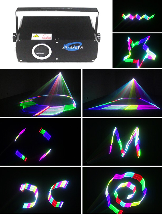      LASER HIGHT 3D SD 500mW RGB