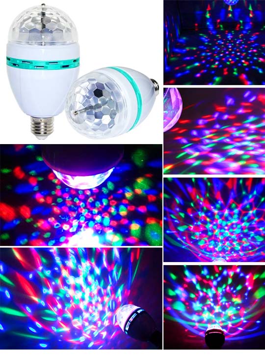 Светодиодная диско-лампа LED Magic