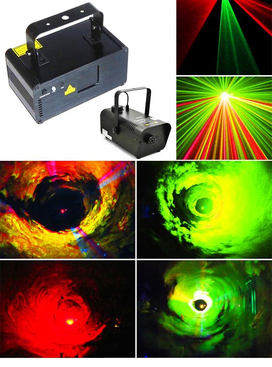 Лазер для лазерного шоу MAGNUM 3D RGY с бесплатной дым-машиной для парка развлечений и аттракционов