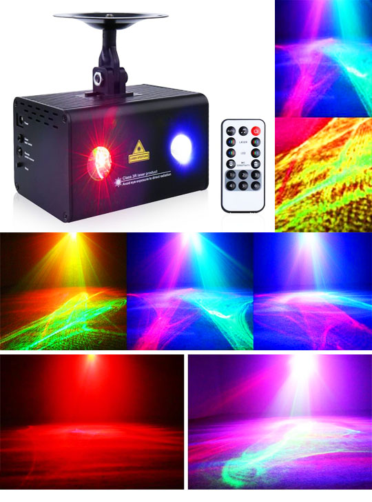 Светодиодно-лазерный проектор для кафе, бара, ресторана ATLANT PRO 3D