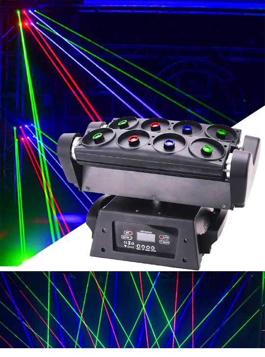  () 8 RGB Laser Head