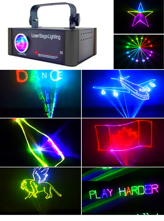 Лазерный проектор для рекламы PRO всепогодный