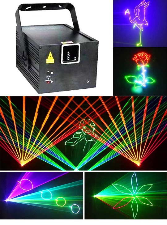 Анимационный 3D лазер Showlight AP30RGB