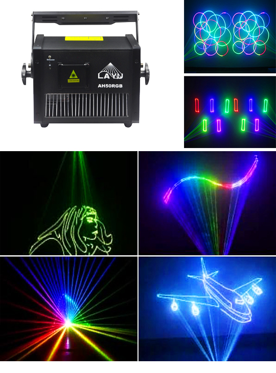 Анимационный лазерный проектор AH50RGB PRO
