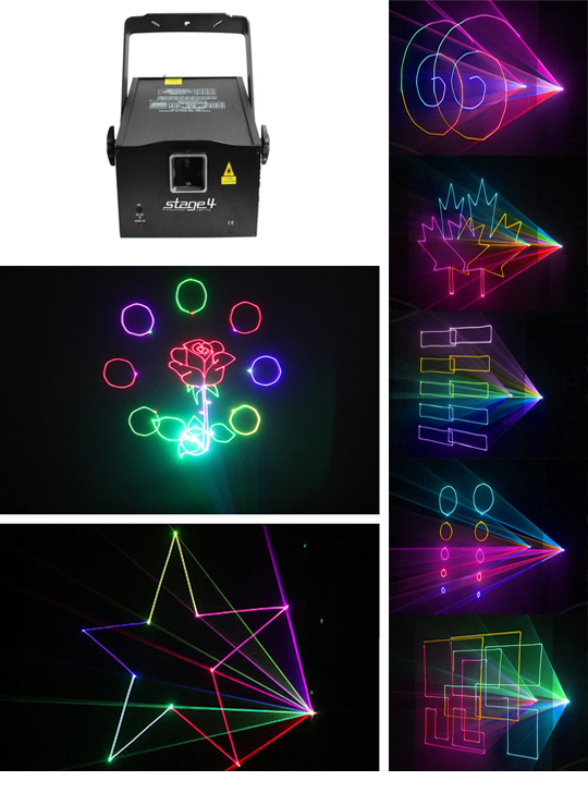Лазерный проектор STAGE 4 CUBE 3D 650RGB