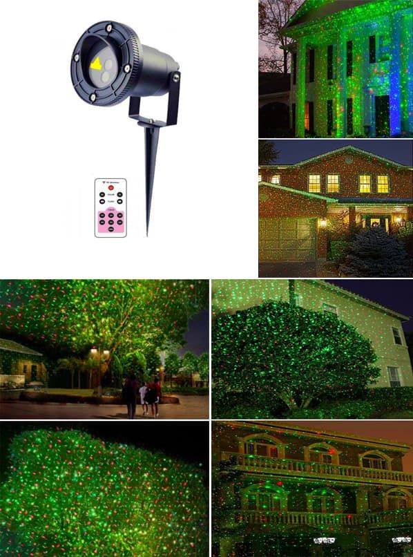 Уличная лазерная подсветка Garden RG Static