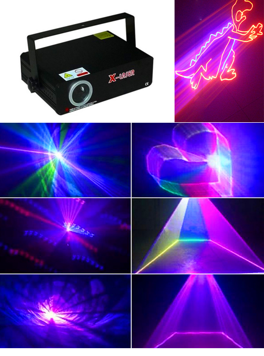 Анимационный лазерный 3D проектор RGB300SD