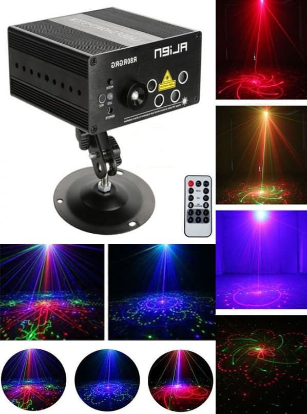 Светодиодно-лазерный шоу-проектор С95 3D RGBY PRO