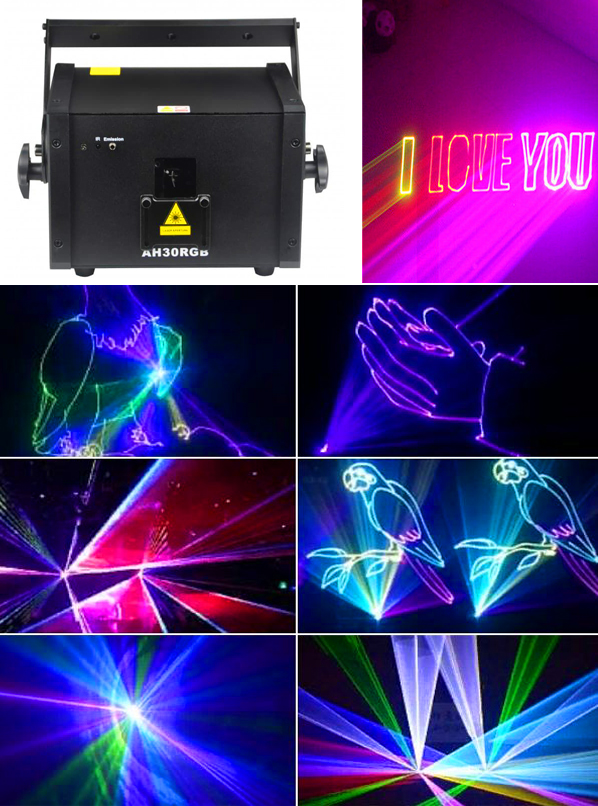 Анимационный лазерный проектор AH30RGB