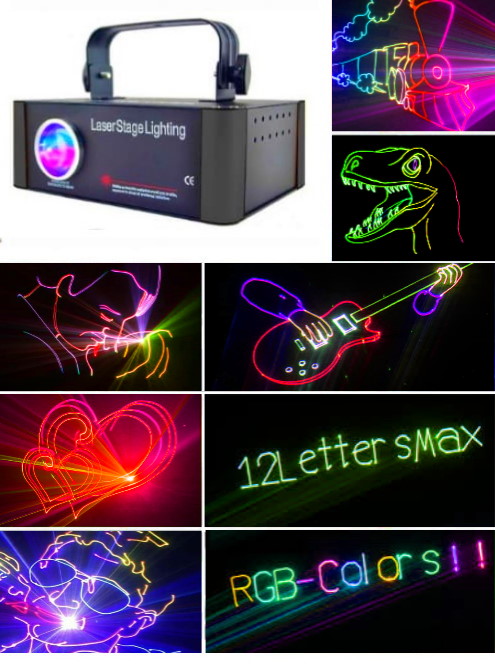 Лазерные программируемые проекторы профессиональные