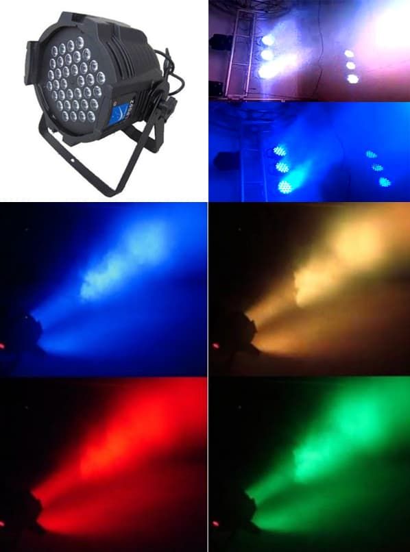 RGB-прожектор 36 *3 ВТ