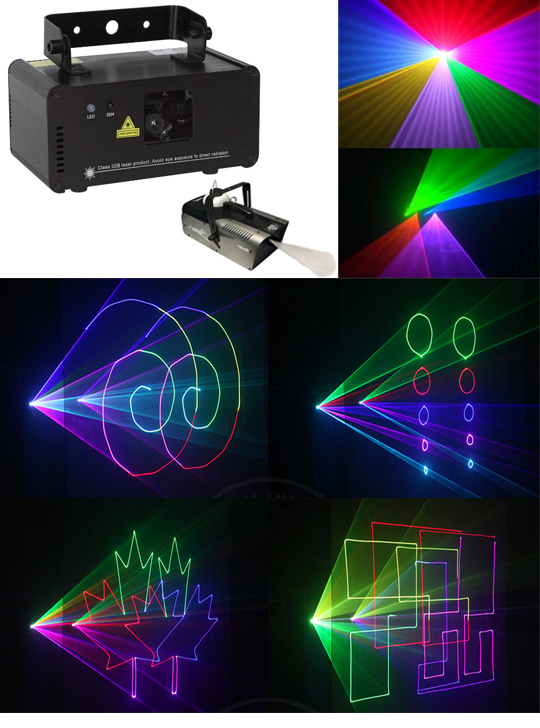 Проектор для лазерного шоу MAGNUM 3D RGB с бесплатной дым-машиной