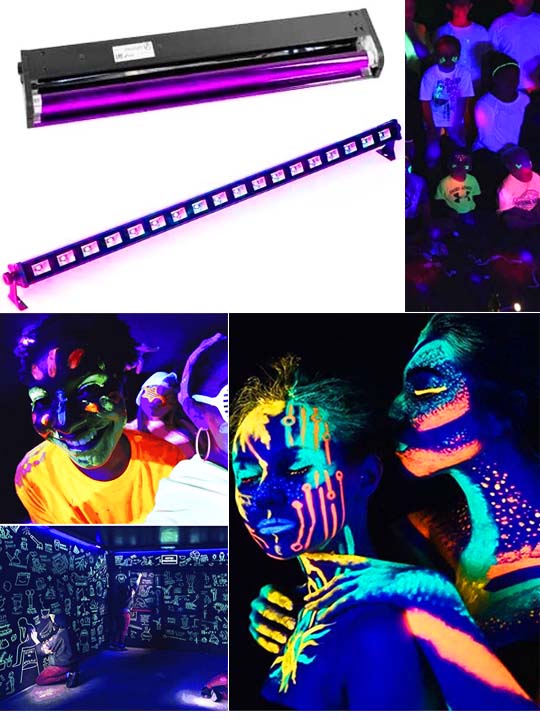 Ультрафиолетовая лампа для театра PRO