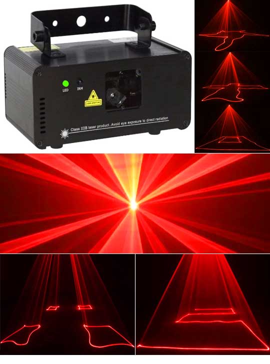 Светящаяся игрушка красный лазер