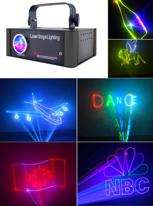 Лазерный проектор для рекламы