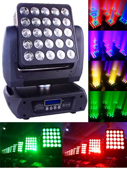  () RGBW LED Matrix Beam