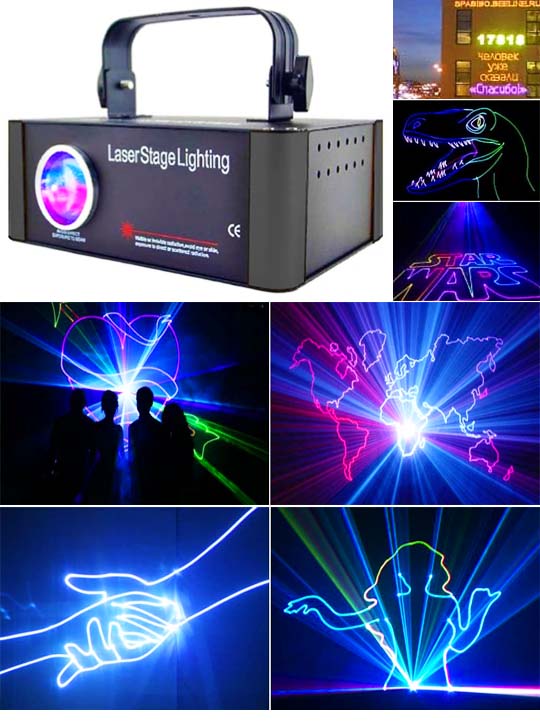 Проекционный лазер, проецирующий лазер