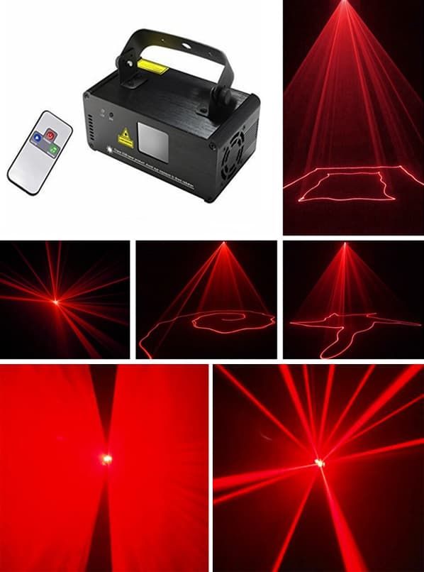 Лазерный шоу-проектор К100 PRO Red 3D
