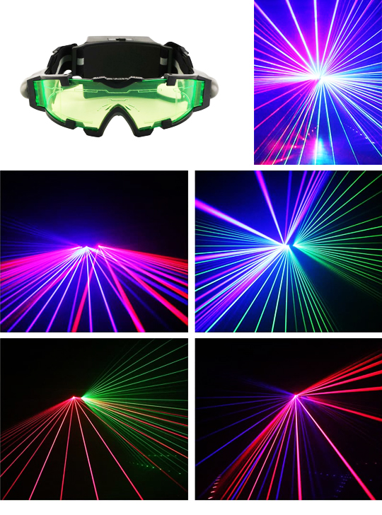 Лазерные очки Night Vision RGB
