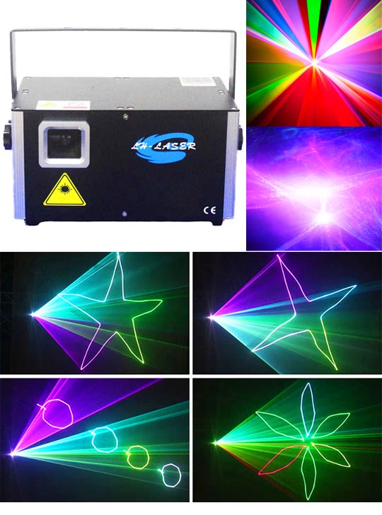 Лазерный проектор для рекламы 1200 МВТ