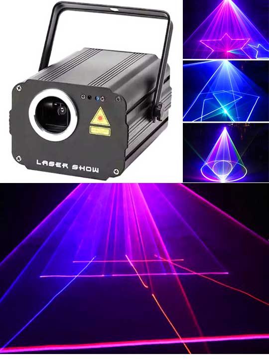 Цветомузыка (светомузыка) Laser Show X2