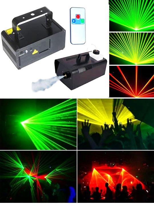 3D лазер с дым-машиной 400 Вт для парка развлечений и аттракционов