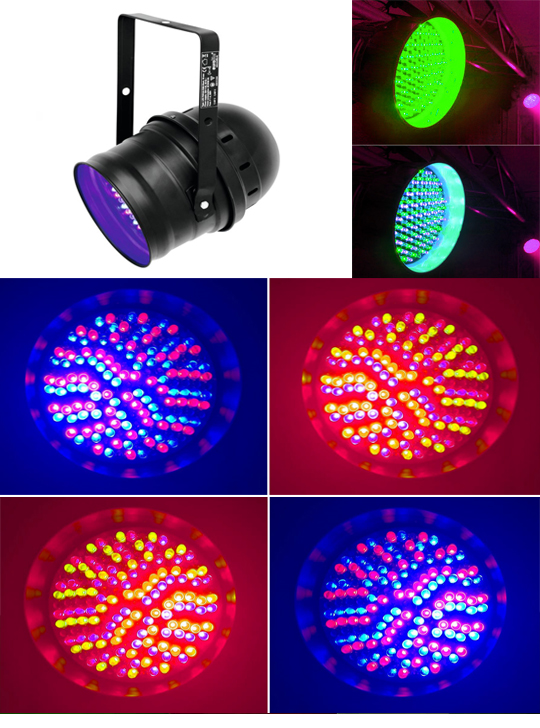 Светодиодный прожектор EUROLITE LED PAR-64 RGB SHORT