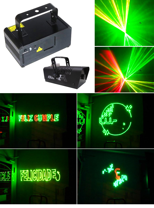 Лазер для лазерного шоу MAGNUM 3D RGY с бесплатной дым-машиной