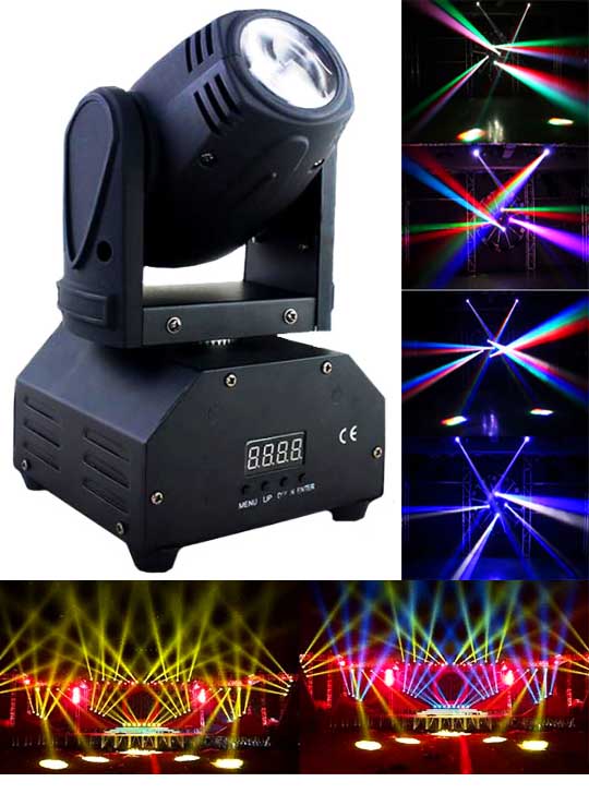 Цветомузыка (светомузыка) RGBW 10 Вт Mini Beam
