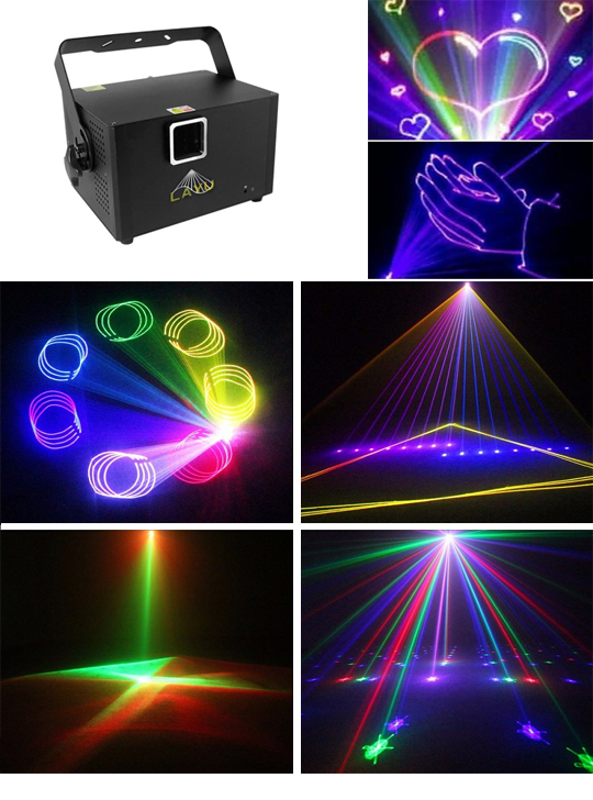 Анимационный лазерный проектор AP30RGB 40k