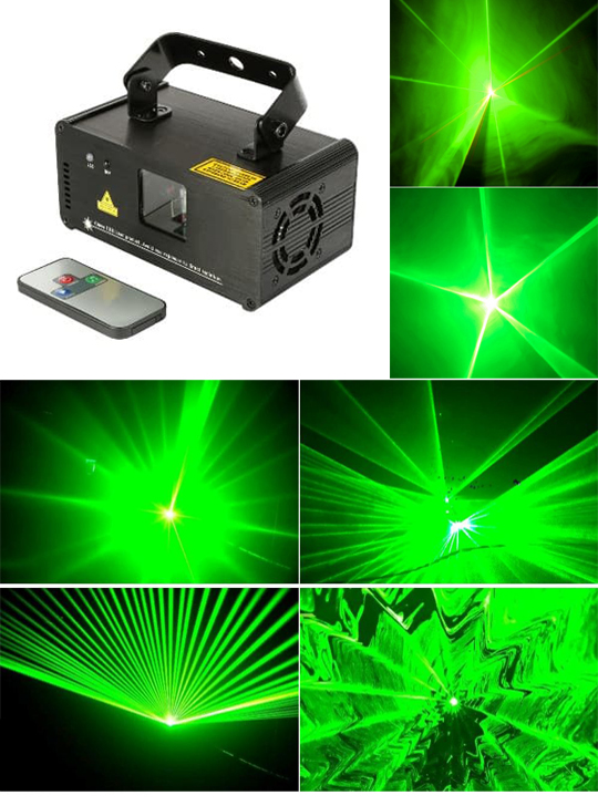 Зеленый лазер для выпускного в детском саду