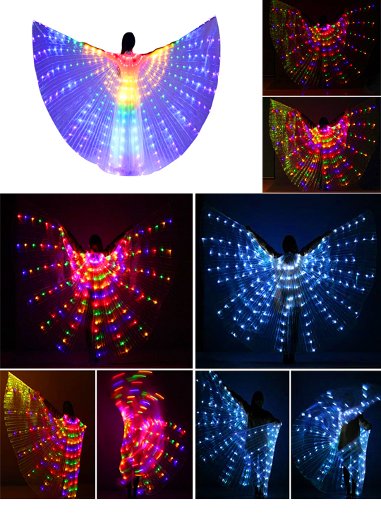 LED крылья для танца