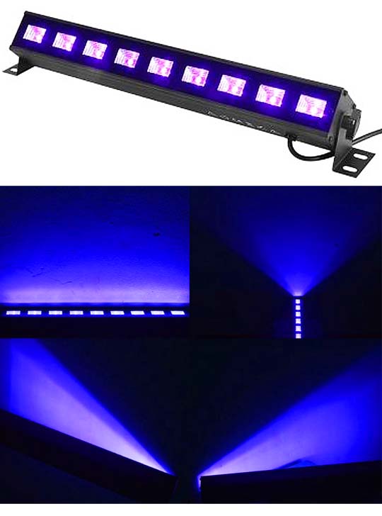 Цветомузыка (светомузыка) 9 LED UV LIGHT