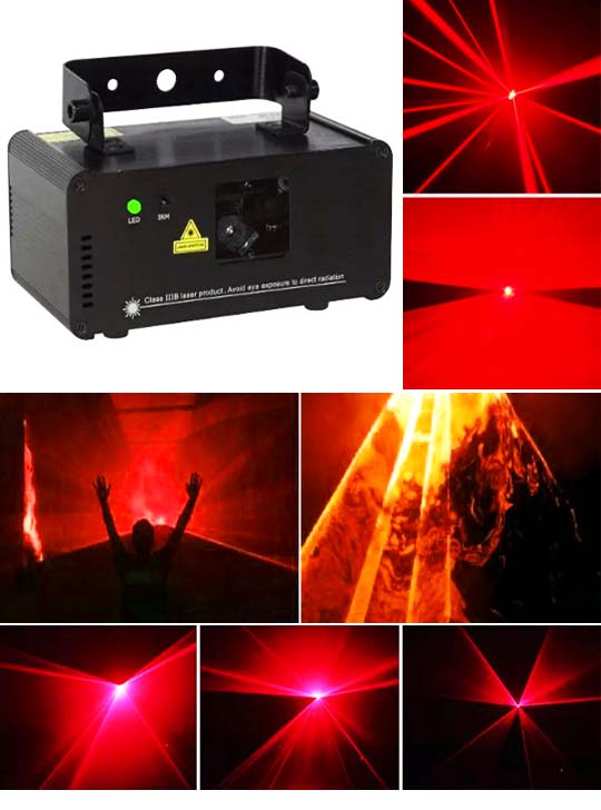 Лазер для дискотек MAGNUM RED 1000
