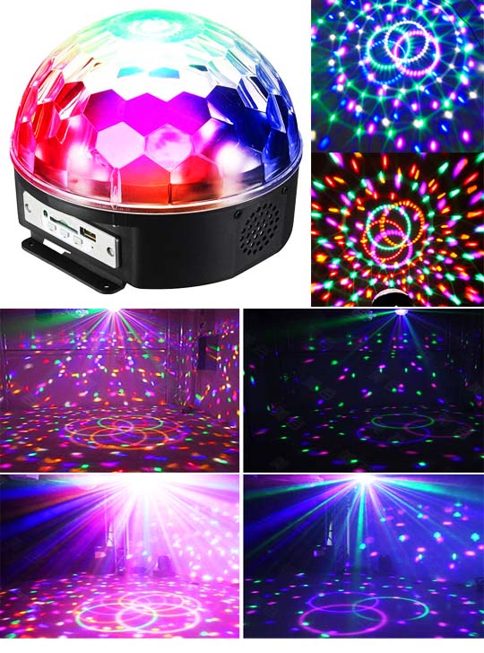 Светодиодный диско-шар Disco Crystal Ball Control